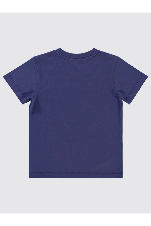 Boys T-Shirt 2-5 Years Purple - Pack