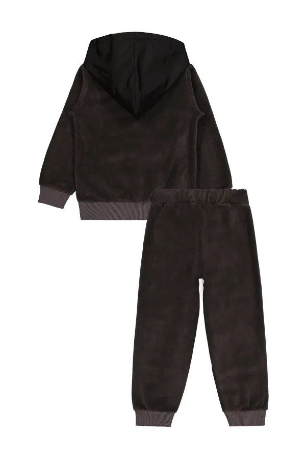 Boys Tracksuit 6-9 Years Old Anthracite - Package