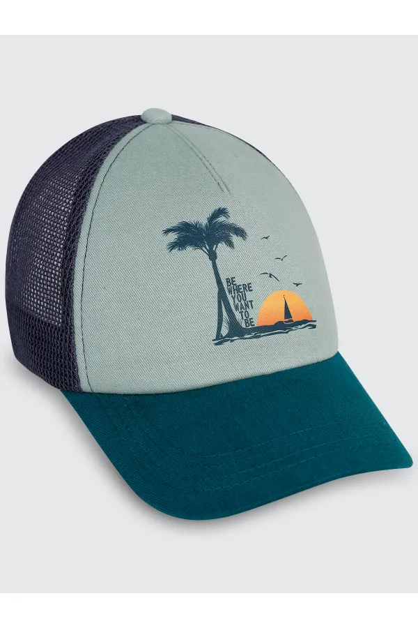 Chapeau et béret gris pour garçon de 6 à 9 ans - Ensemble