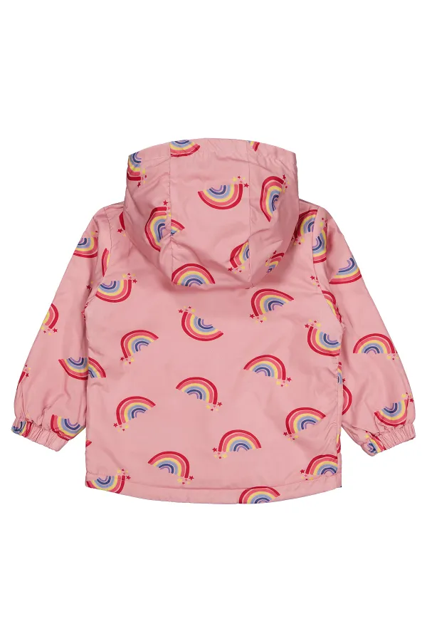 Kız Çocuk Yağmurluk 2-5 Yaş Pembe - Paket