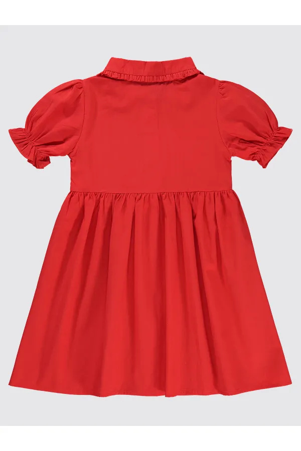 Ensemble gilet et robe pour fille de 6 à 9 ans, motif grenade - Emballage