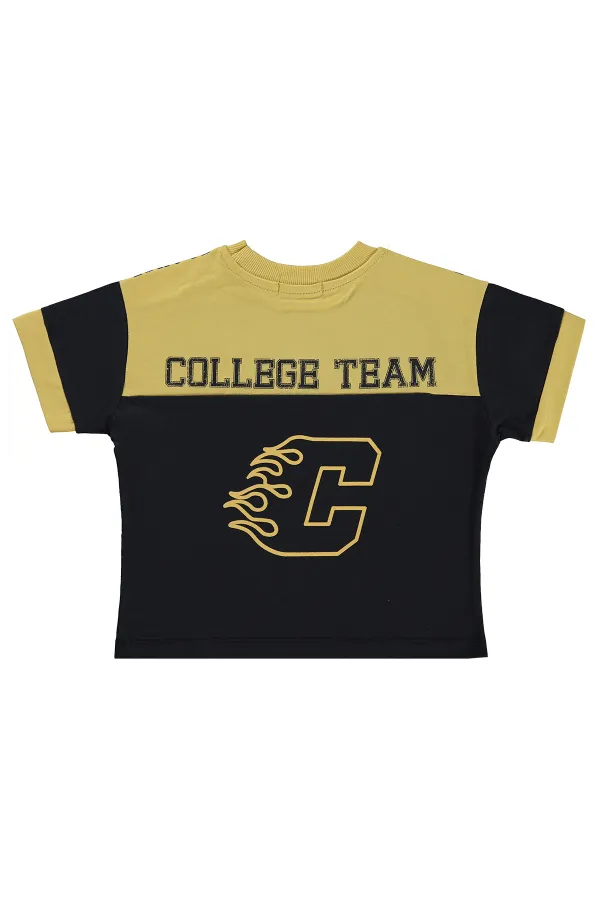 Lot de T-shirts pour garçons, 2-5 ans, jaunes