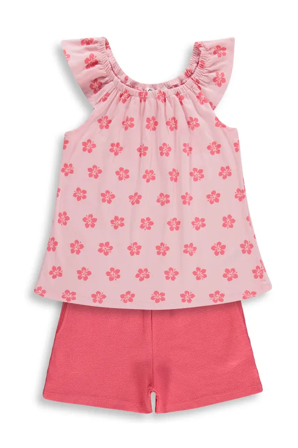 Girls' Team Set 6-9 Years Pink-Pomegranate - Package Girls' Team Set 6-9 Years Pink-Pomegranate - Package