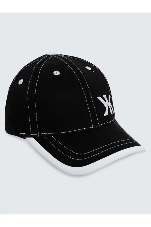 Erkek Çocuk Şapka Bere 2-5 Yaş Siyah - Paket