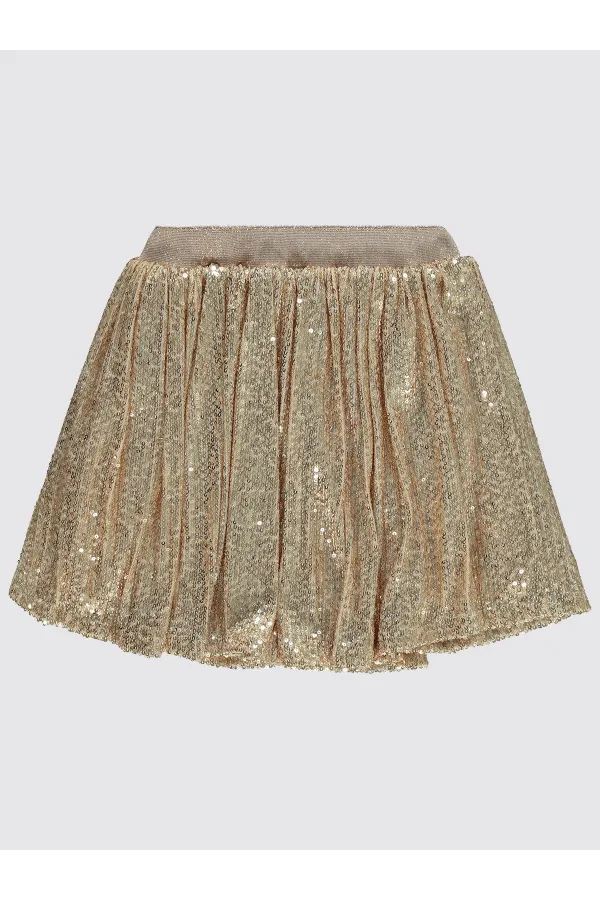 Jupe beige pour fille de 6 à 9 ans - Emballage