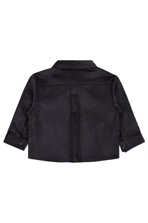Chemise garçon anthracite 2-5 ans - Emballage