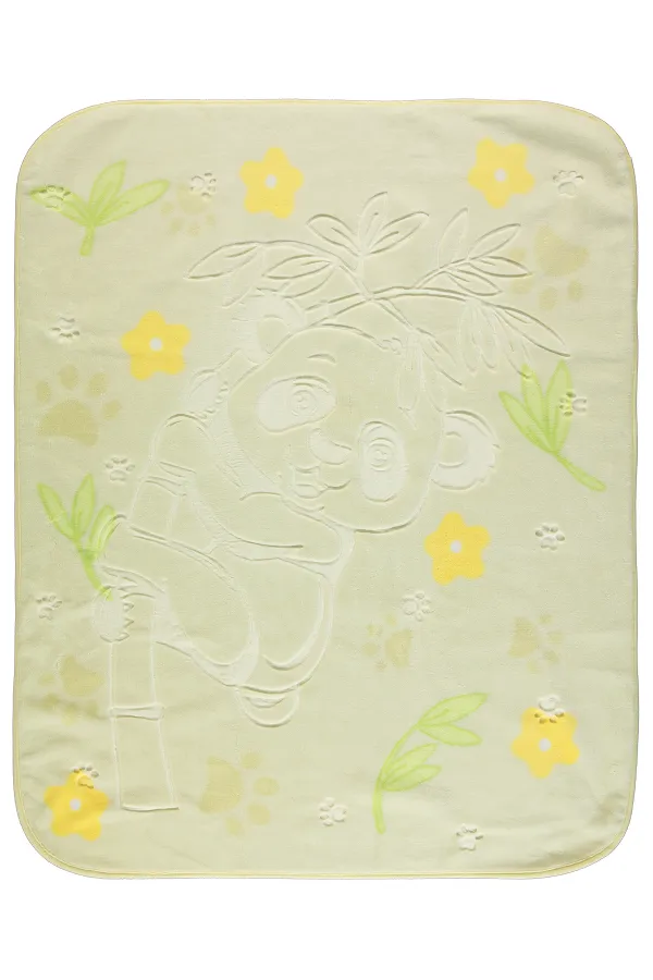 Couverture et lange pour bébé 0-24 mois couleur os - Emballage