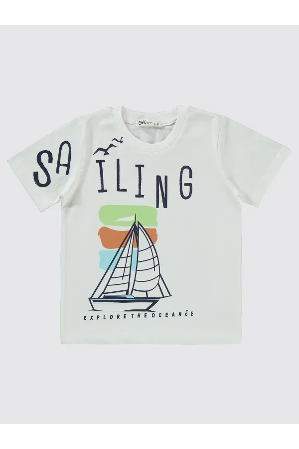 Costume garçon 2-5 ans écru - Emballage