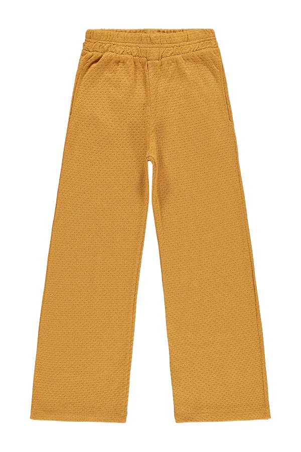 Kız Çocuk Pantolon 10-13 Yaş Hardal - Paket