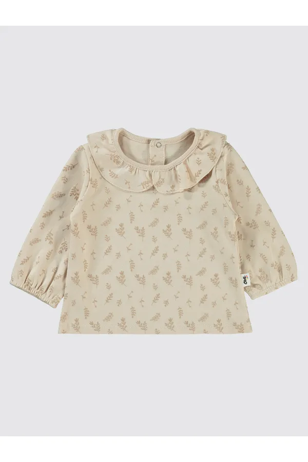 Bebek Sweatshirt 0-24 Ay Fildişi - Paket Civil