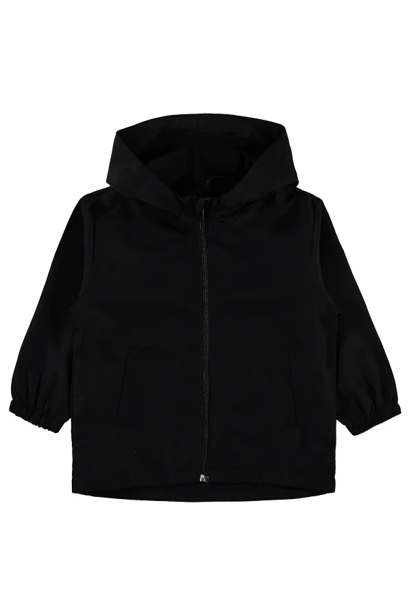 Erkek Çocuk Yağmurluk 2-5 Yaş Siyah - Paket