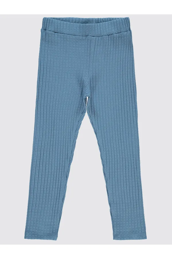 Collants pour filles de 6 à 9 ans, bleu élémentaire - Lot