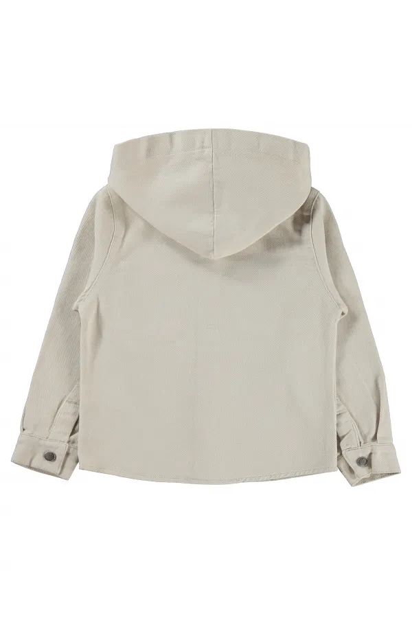 Boys' Jacket, Ages 10-13, Stone Color - Package