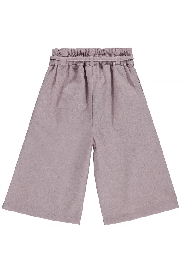 Girls' Capri Pants, Ages 2-5, Dark Pink - Package