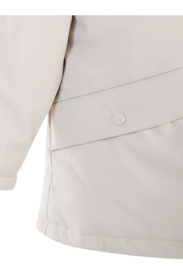 Kız Çocuk Mont 10-13 Yaş FilDişi - Paket