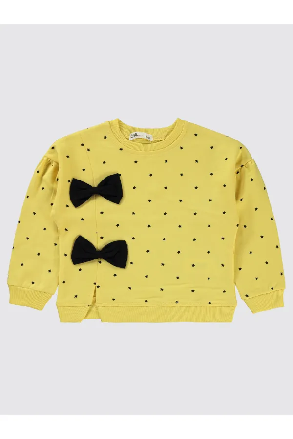 Sweat-shirt fille 2-5 ans motif ananas - Emballage