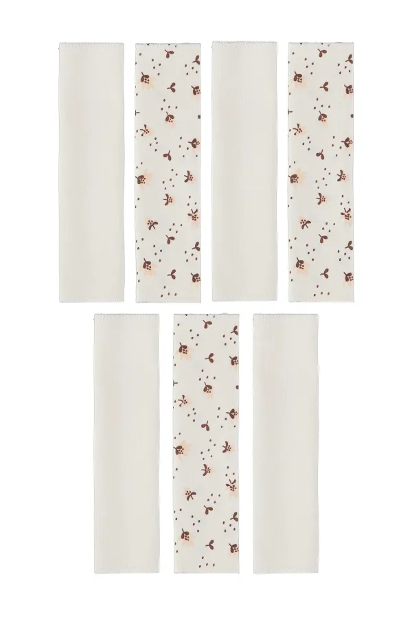 Bebek Ağız Bezi ve Mendili 0-24 Ay Ekru - Paket