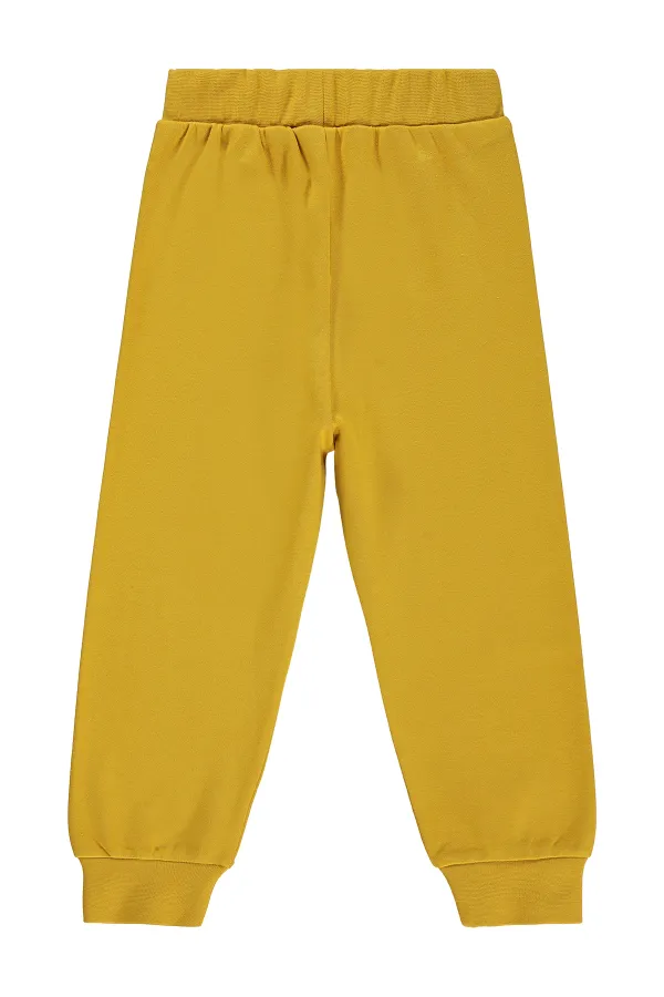 Boys' Sweatpants Km 2-5 Years Mustard - Pack