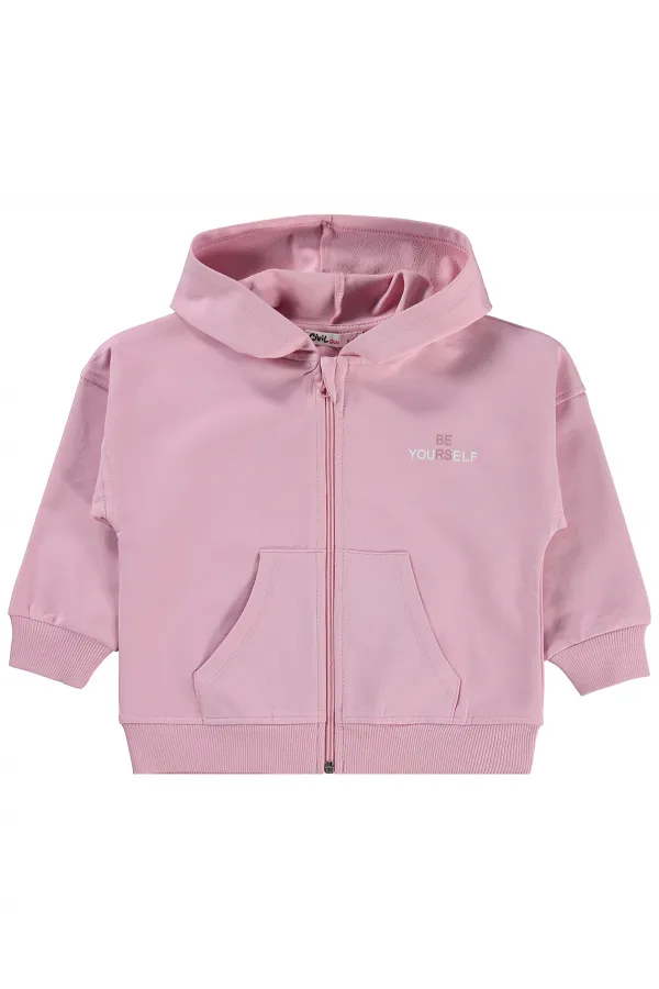 Kız Çocuk Hırka 2-5 Yaş Koyu Pembe - Paket