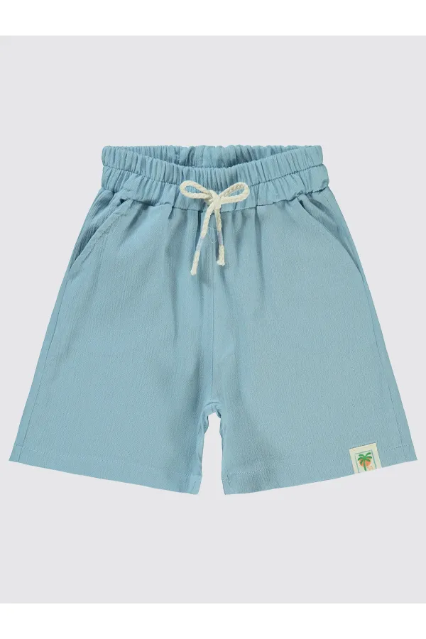 Erkek Çocuk Kapri 2-5 Yaş Mavi - Paket