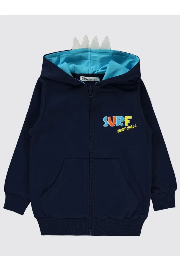 Erkek Çocuk Hırka 2-5 Yaş Lacivert - Paket