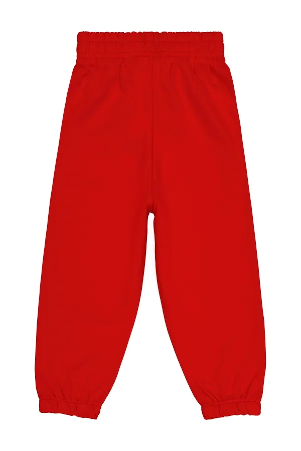 Bas de survêtement rouge pour garçon de 2 à 5 ans - Lot