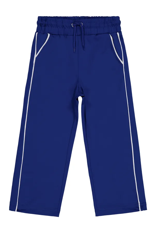 Bas de survêtement garçon 6-9 ans, coloris Saxe foncé - Emballage