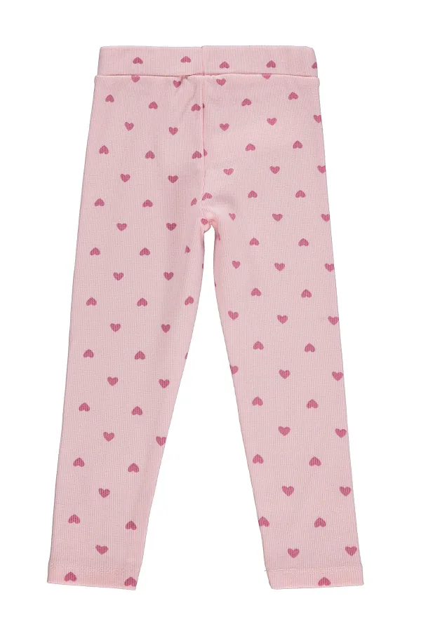 Leggings pour filles, 2-5 ans, rose poudré - Lot