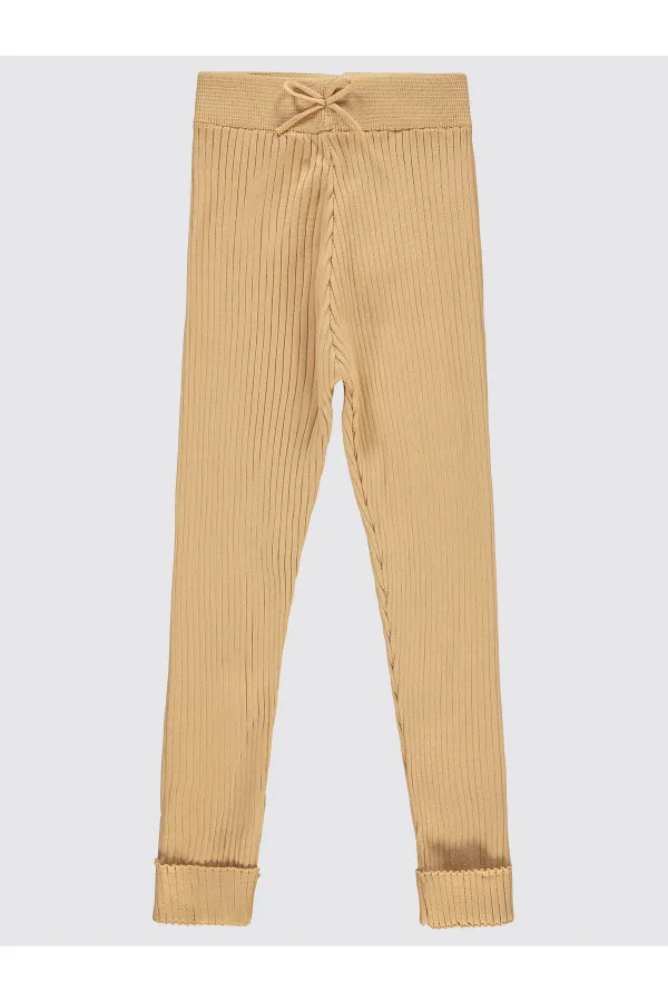 Girls' Tights 6-9 Years Beige - Package