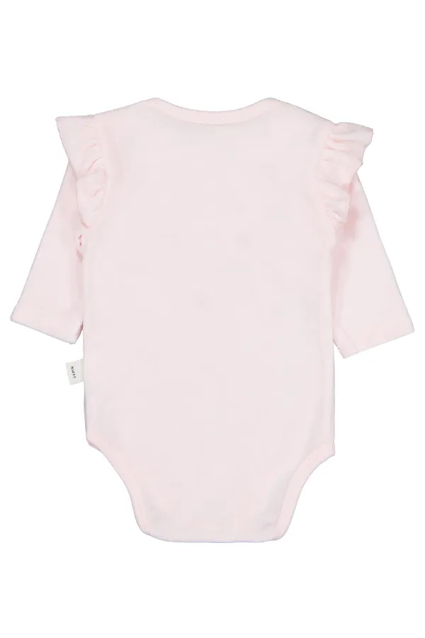 Body bébé à boutons-pression 0-24 mois rose clair - Emballage