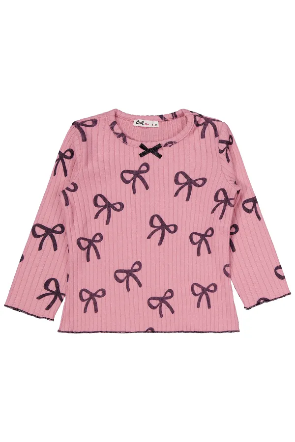 Girl's Set 2-5 Years Old Soft Pink - Package