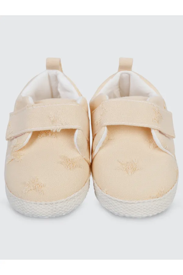 Chaussons bébé jaunes pointure 18-21 - Emballage