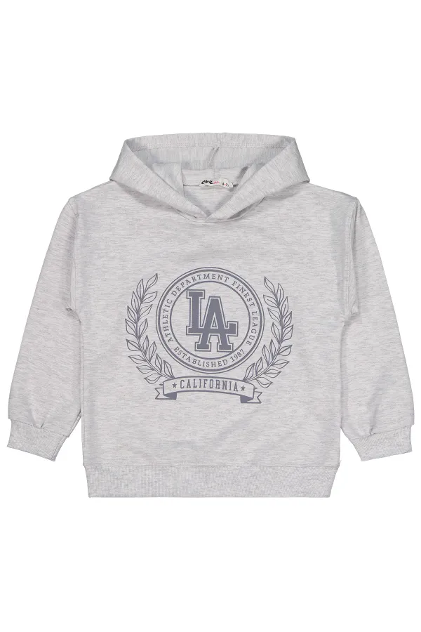 Girls' Sweatshirt 6-9 Years Old Caramel - Package