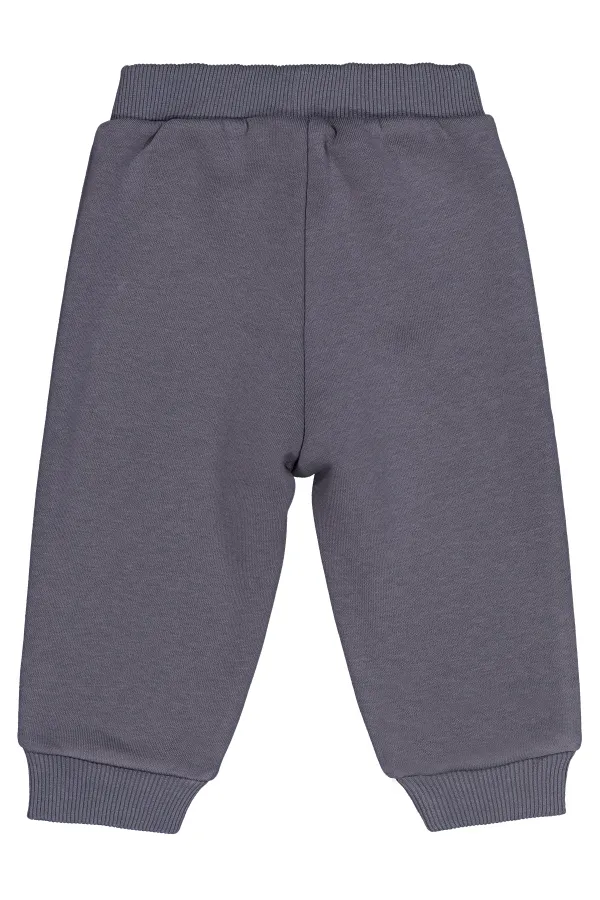 Bebek Eşofman Altı 0-24 Ay Koyu Gri - Paket