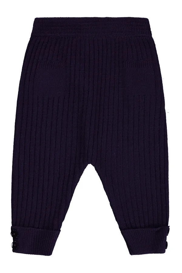 Bebek Eşofman Altı 0-24 Ay Pancar Moru - Paket