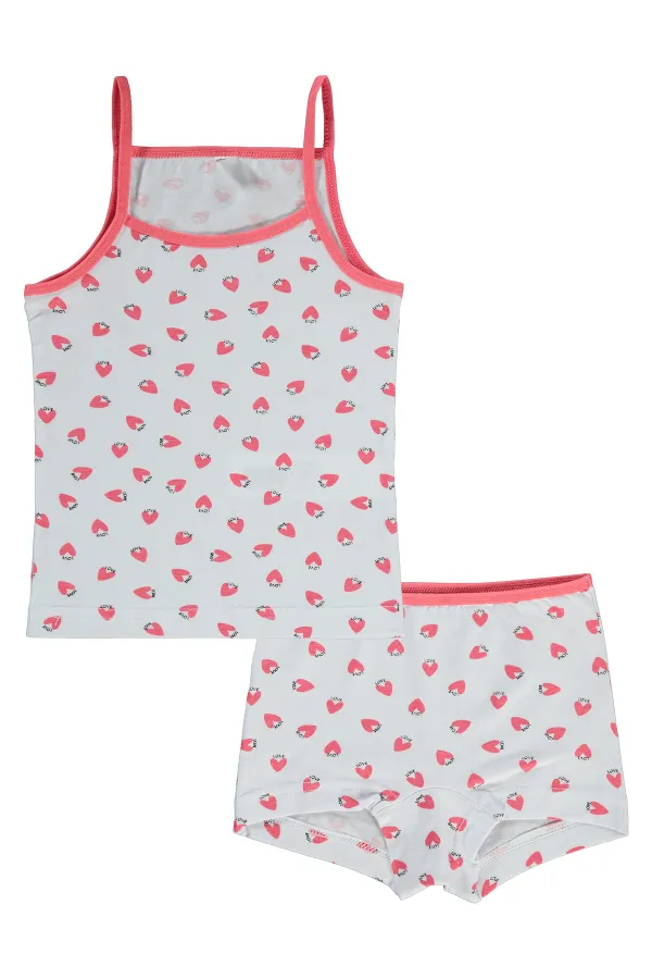 Ensemble de sous-vêtements pour filles de 2 à 9 ans - Standard