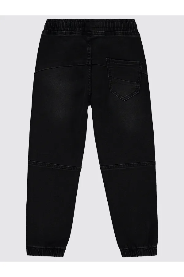 Erkek Çocuk Pantolon 10-13 Yaş Siyah - Paket