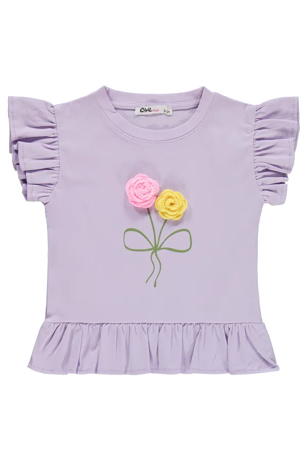 Ensemble pour filles 2-5 ans Lavande douce-Noir - Pack