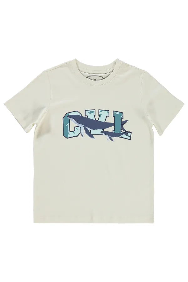 T-shirt garçon 10-13 ans ivoire - Emballage