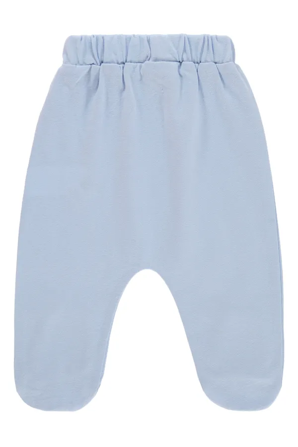 Combinaison bébé simple pour bébé de 0 à 24 mois, bleue - Emballage