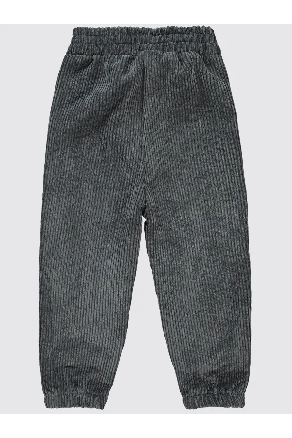 Erkek Çocuk Pantolon 2-5 Yaş Füme - Paket