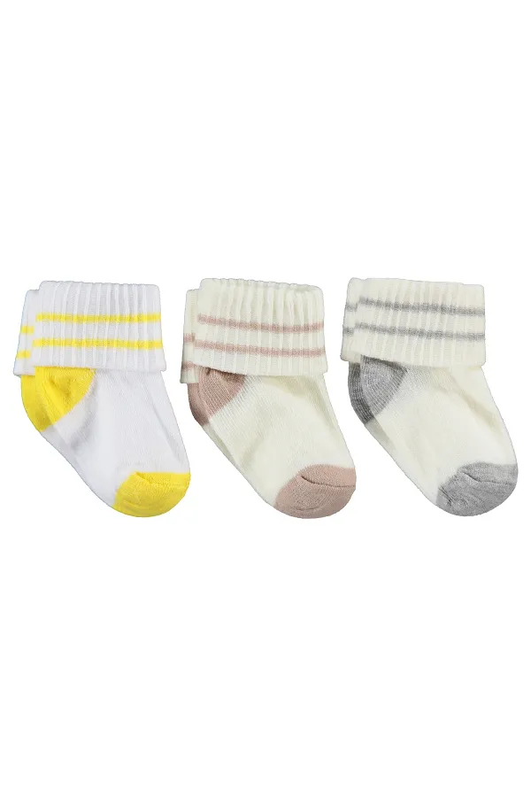 Lot de chaussettes bébé 0-24 mois - Taille standard