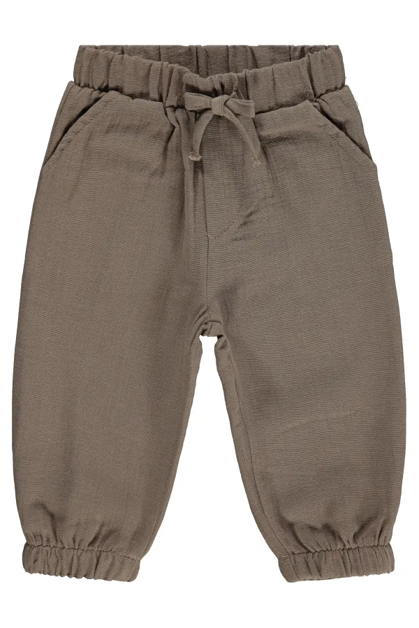 Bebek Pantolon 0-24 Ay Acı Kahve - Paket