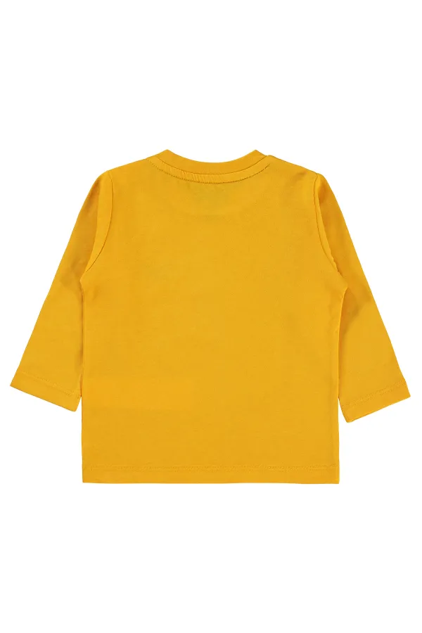 Sweat-shirt bébé 0-24 mois moutarde - Lot