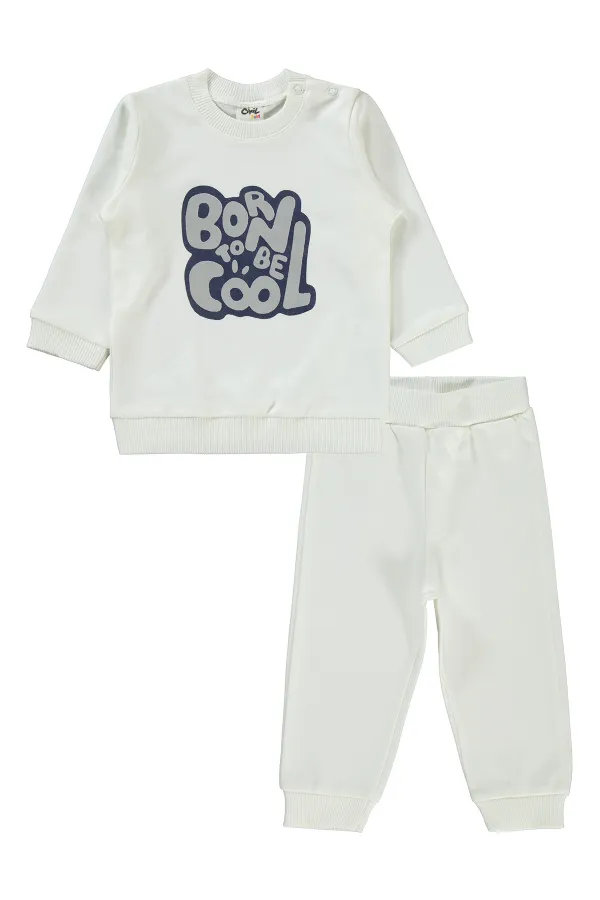 Ensemble bébé 0-24 mois écru - Emballage