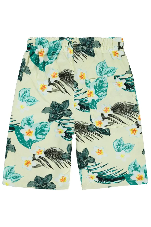 Erkek Çocuk Kapri 10-13 Yaş Soft Sarı - Paket