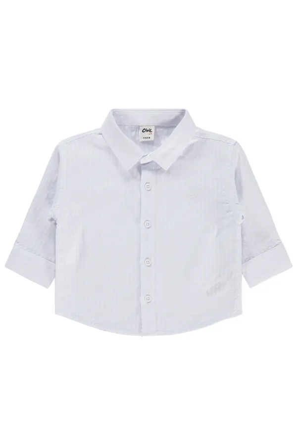 Bebek Gömlek 0-24 Ay Beyaz - Paket