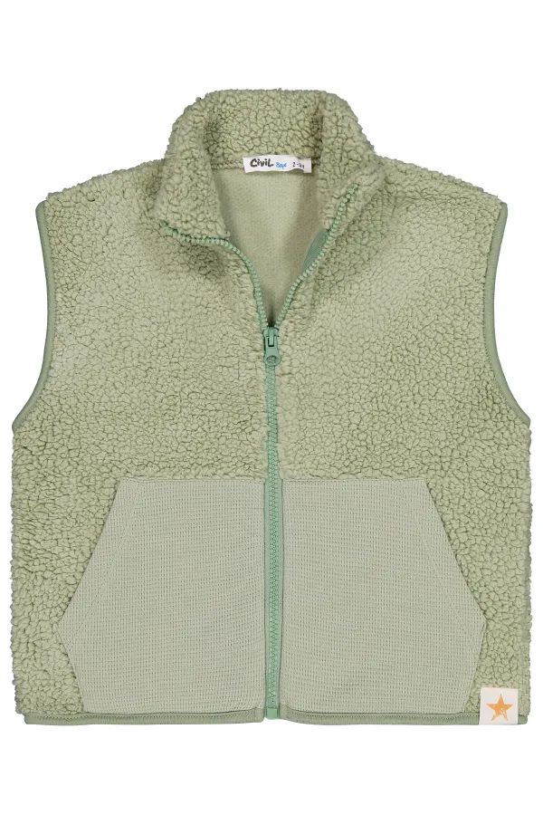 Erkek Çocuk Yelek 2-5 Yaş Haki - Paket