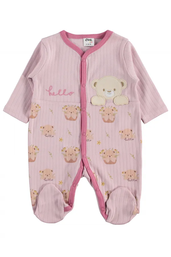 Bebek Zıbın Setleri 0-24 Ay Soft Gülkurusu - Paket Bebek Zıbın Setleri 0-24 Ay Soft Gülkurusu - Paket