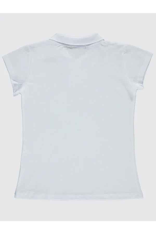 Girl's T-Shirt 10-13 Years White - Package